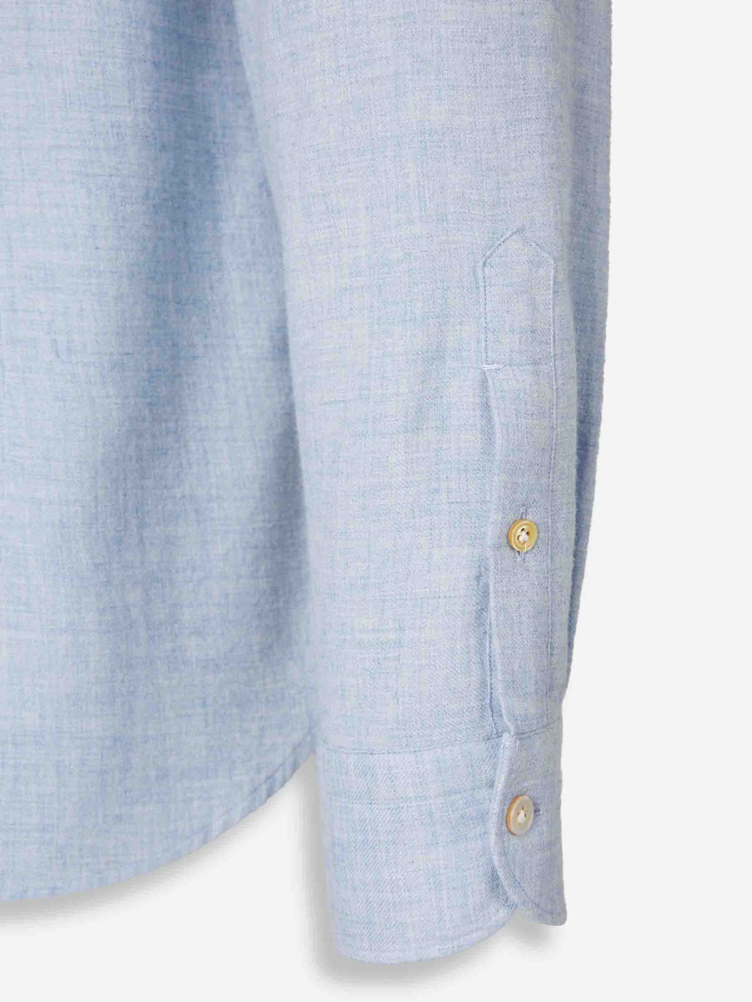 Outlet online Vincenzo di Ruggiero Hombre Camisa Vestir color Azul Celeste sku 531-006575 01 - Foto 4