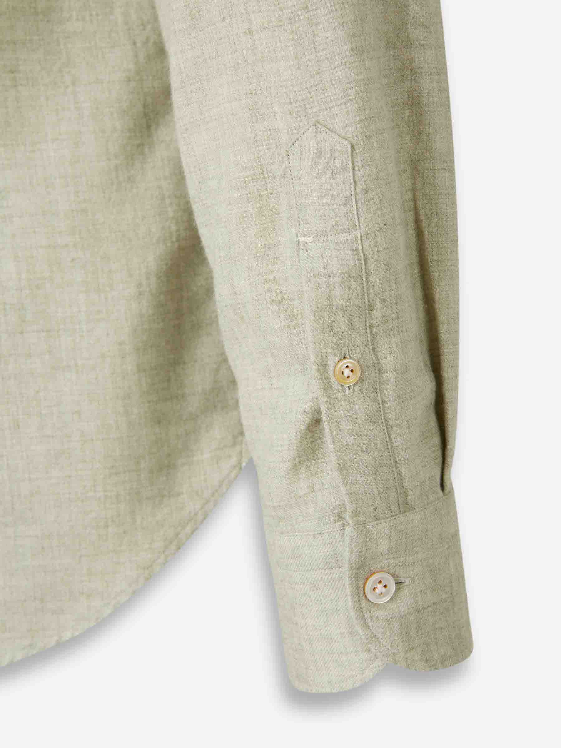 Outlet online Vincenzo di Ruggiero Hombre Camisa Vestir color Verde sku 531-006575 02 - Foto 4