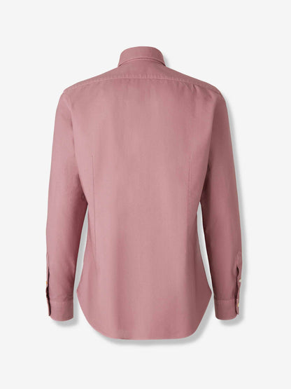 Outlet online Vincenzo di Ruggiero Hombre Camisa de Vestir Lisa color Rosa Envejecido sku 531-006576 02 - Foto 2