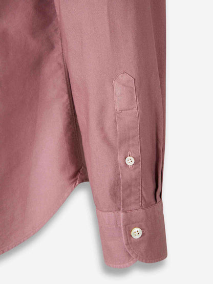 Outlet online Vincenzo di Ruggiero Hombre Camisa de Vestir Lisa color Rosa Envejecido sku 531-006576 02 - Foto 4