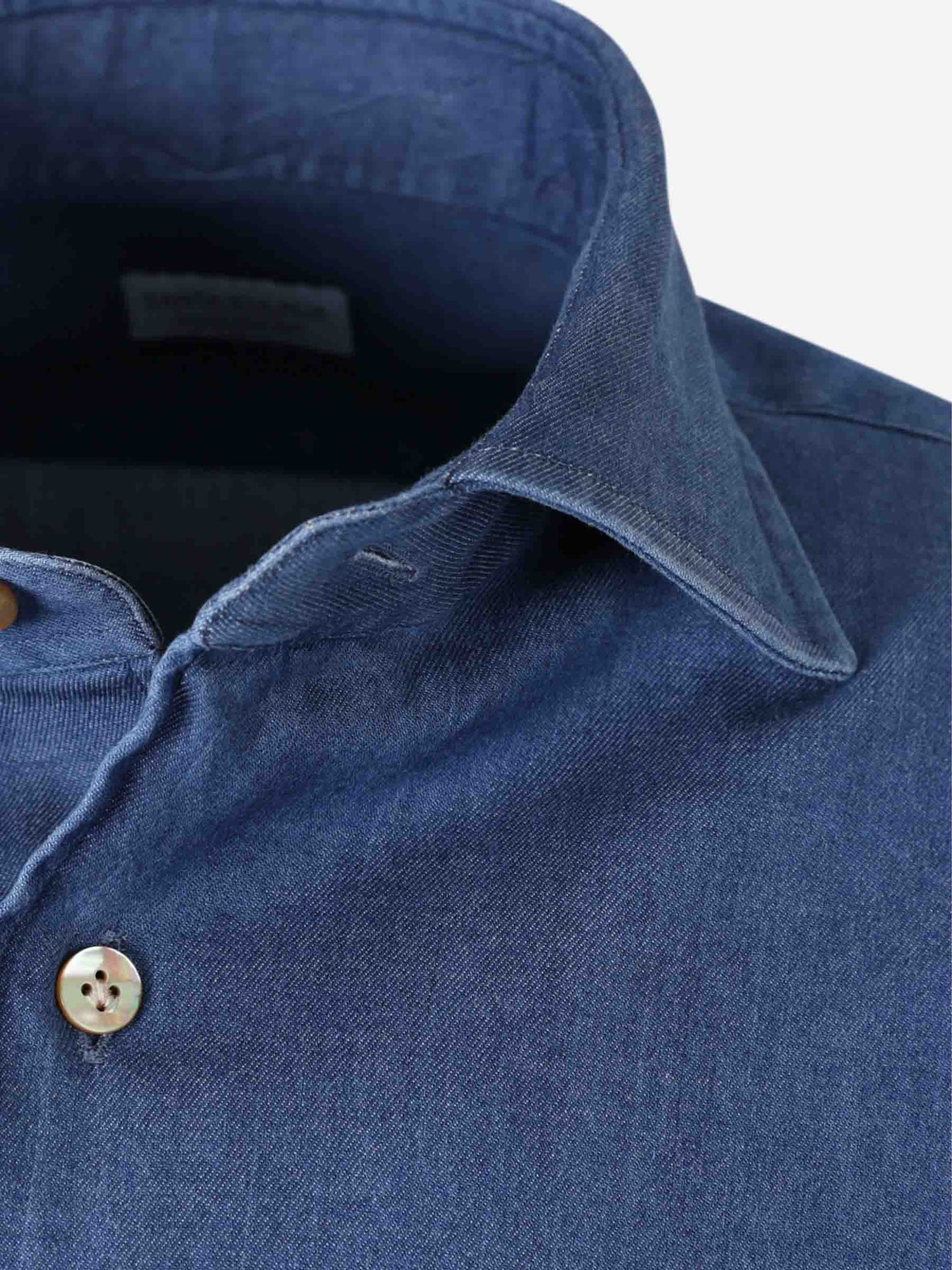 Outlet online Santa Eulalia Hombre Camisa Lisa Denim color Azul Denim sku 531-006578 01 - Foto 3