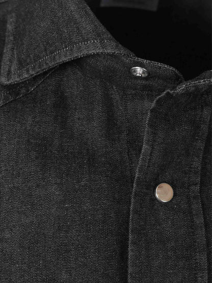 Outlet online Santa Eulalia Hombre Camisa Lisa Western color Azul Denim sku 531-006579 01 - Foto 3