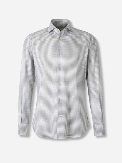Outlet online Santa Eulalia Hombre Camisa Motivo Cuadros color Verde sku 531-006582 03 - Foto 1