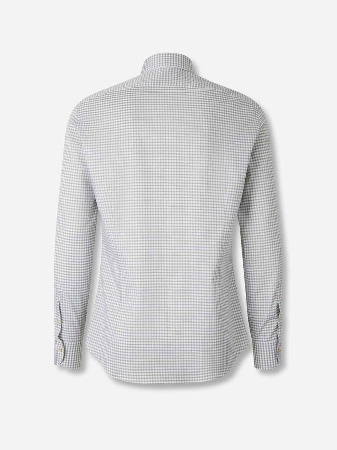 Outlet online Santa Eulalia Hombre Camisa Motivo Cuadros color Verde sku 531-006582 03 - Foto 2