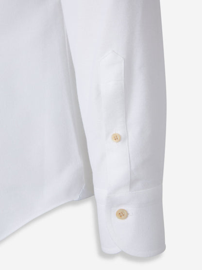 Outlet online Santa Eulalia Hombre Camisa Vestir Algodón color Blanco sku 531-006583 01 - Foto 4
