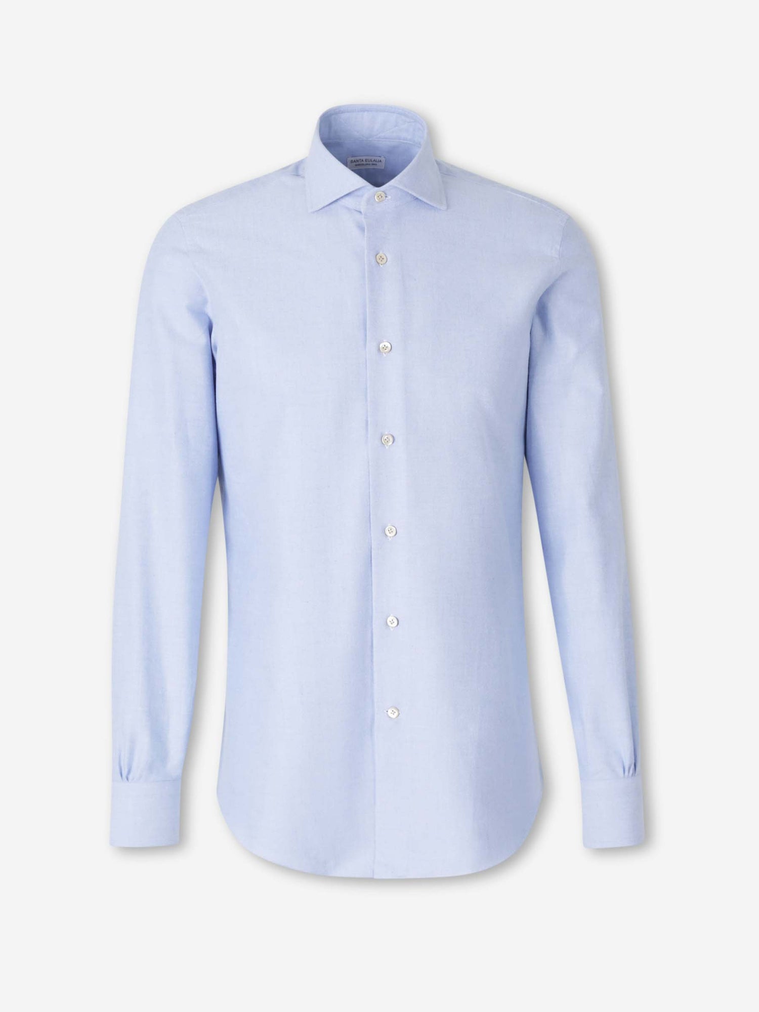 Outlet online Santa Eulalia Hombre Camisa Vestir Algodón color Azul Celeste sku 531-006583 02 - Foto 1