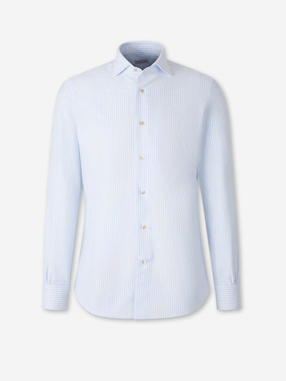 Outlet online Santa Eulalia Hombre Camisa Vestir Algodón color Azul Celeste sku 531-006583 03 - Foto 1
