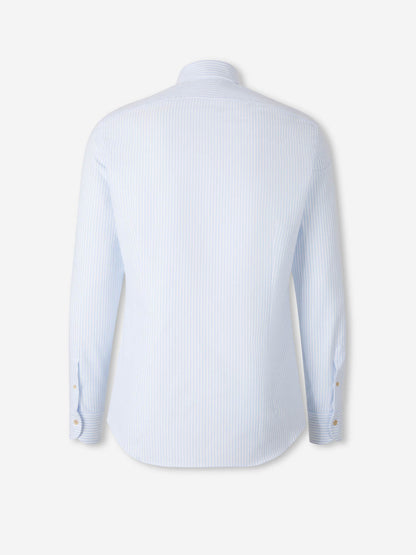 Outlet online Santa Eulalia Hombre Camisa Vestir Algodón color Azul Celeste sku 531-006583 03 - Foto 2