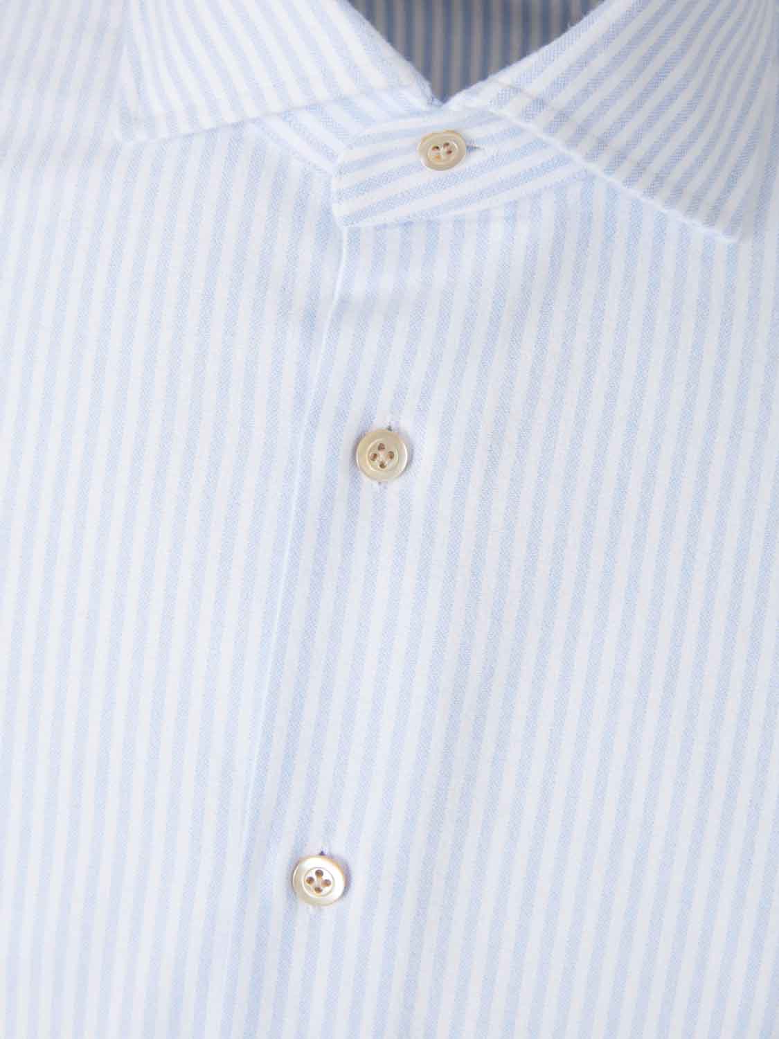 Outlet online Santa Eulalia Hombre Camisa Vestir Algodón color Azul Celeste sku 531-006583 03 - Foto 3