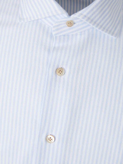 Outlet online Santa Eulalia Hombre Camisa Vestir Algodón color Azul Celeste sku 531-006583 03 - Foto 3