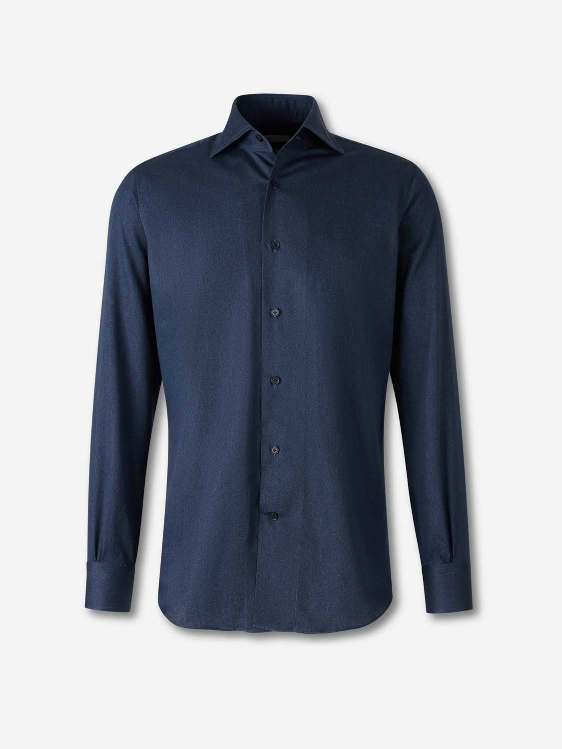 Outlet online Santa Eulalia Hombre Camisa Lisa Algodón color Azul Denim Oscuro sku 531-006584 01 - Foto 1