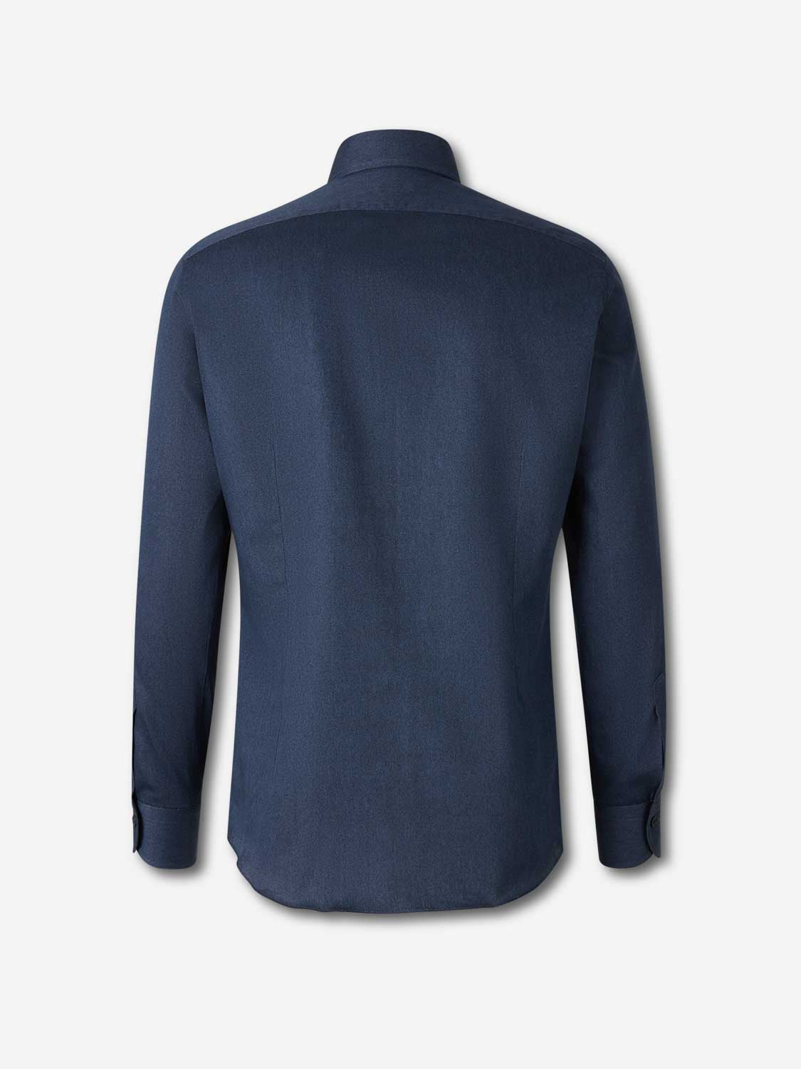 Outlet online Santa Eulalia Hombre Camisa Lisa Algodón color Azul Denim Oscuro sku 531-006584 01 - Foto 2