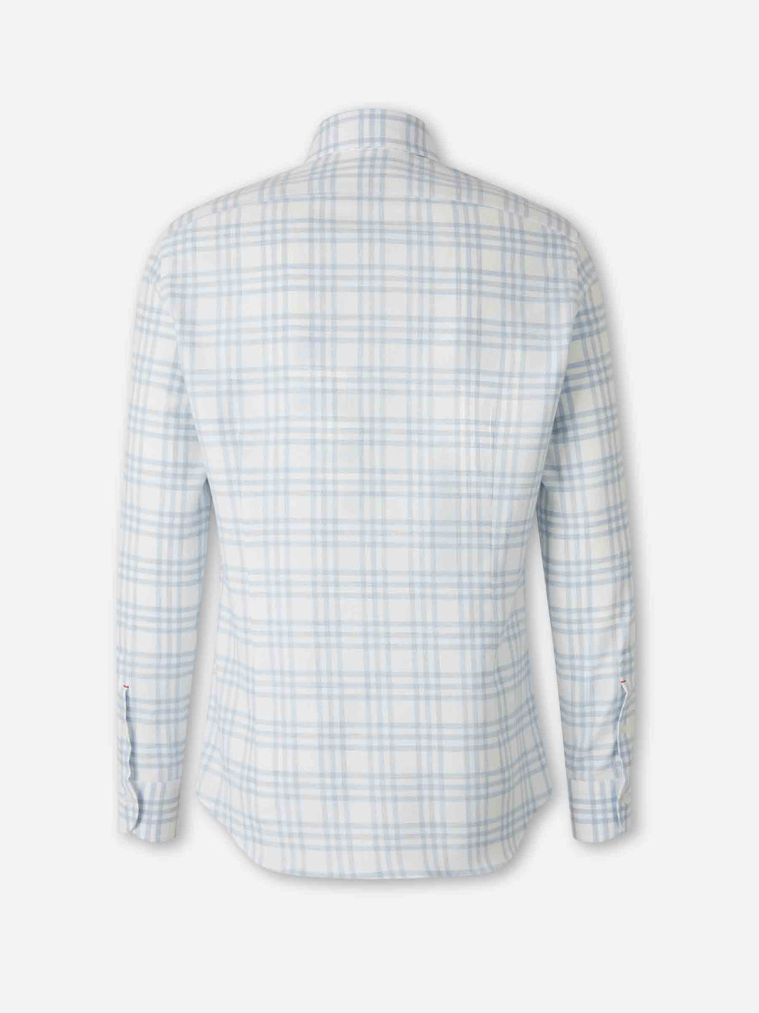 Outlet online Santa Eulalia Hombre Camisa Cuadros Algodón color Azul Celeste sku 531-006585 01 - Foto 2