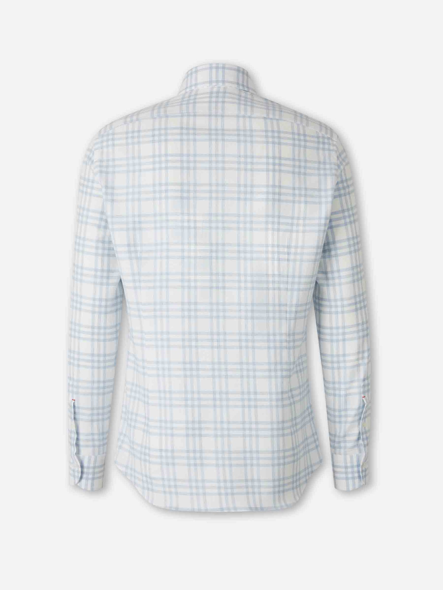 Outlet online Santa Eulalia Hombre Camisa Cuadros Algodón color Azul Celeste sku 531-006585 01 - Foto 2