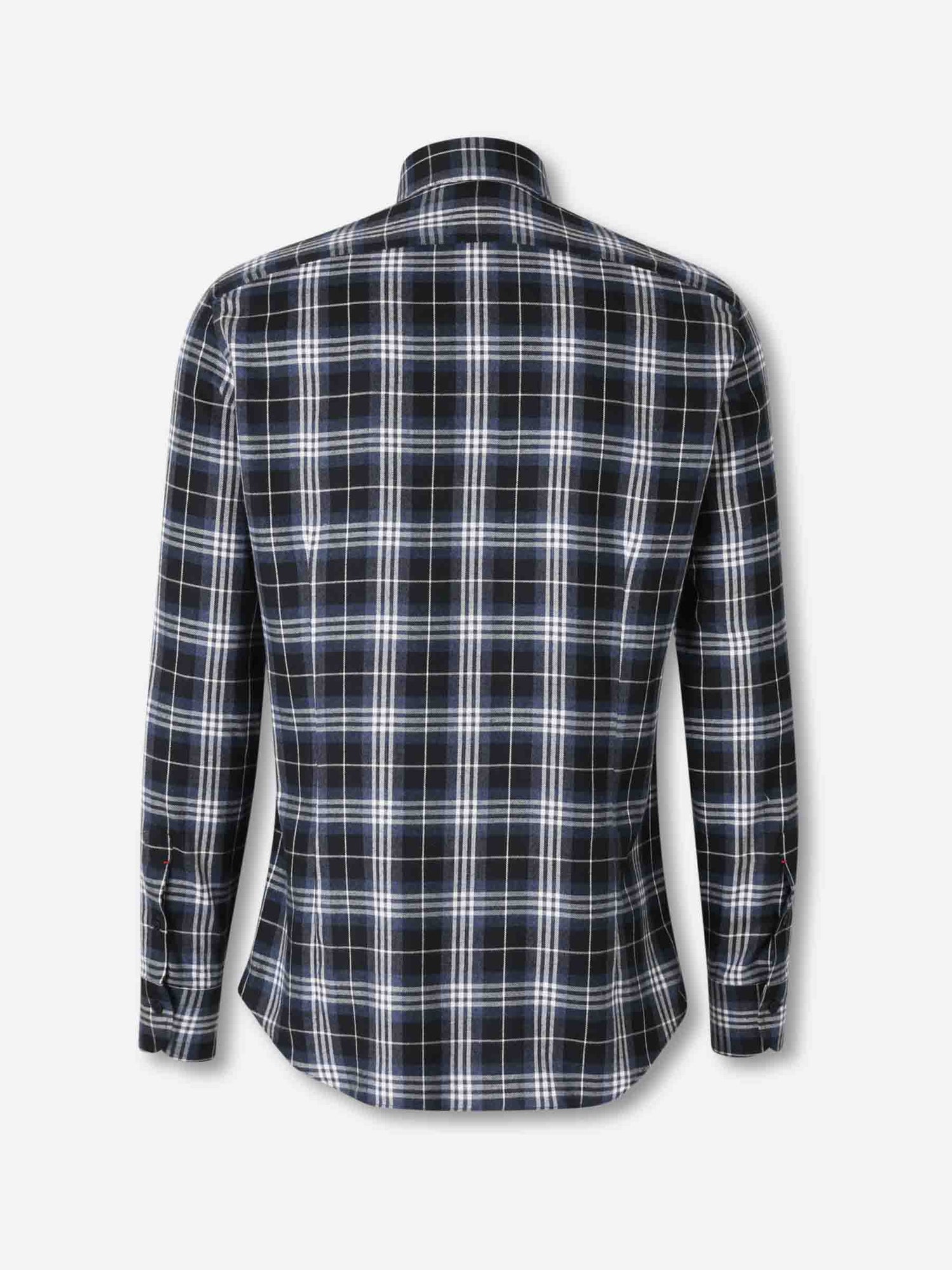 Outlet online Santa Eulalia Hombre Camisa Casual Cuadros color Azul Marino sku 531-006586 01 - Foto 2