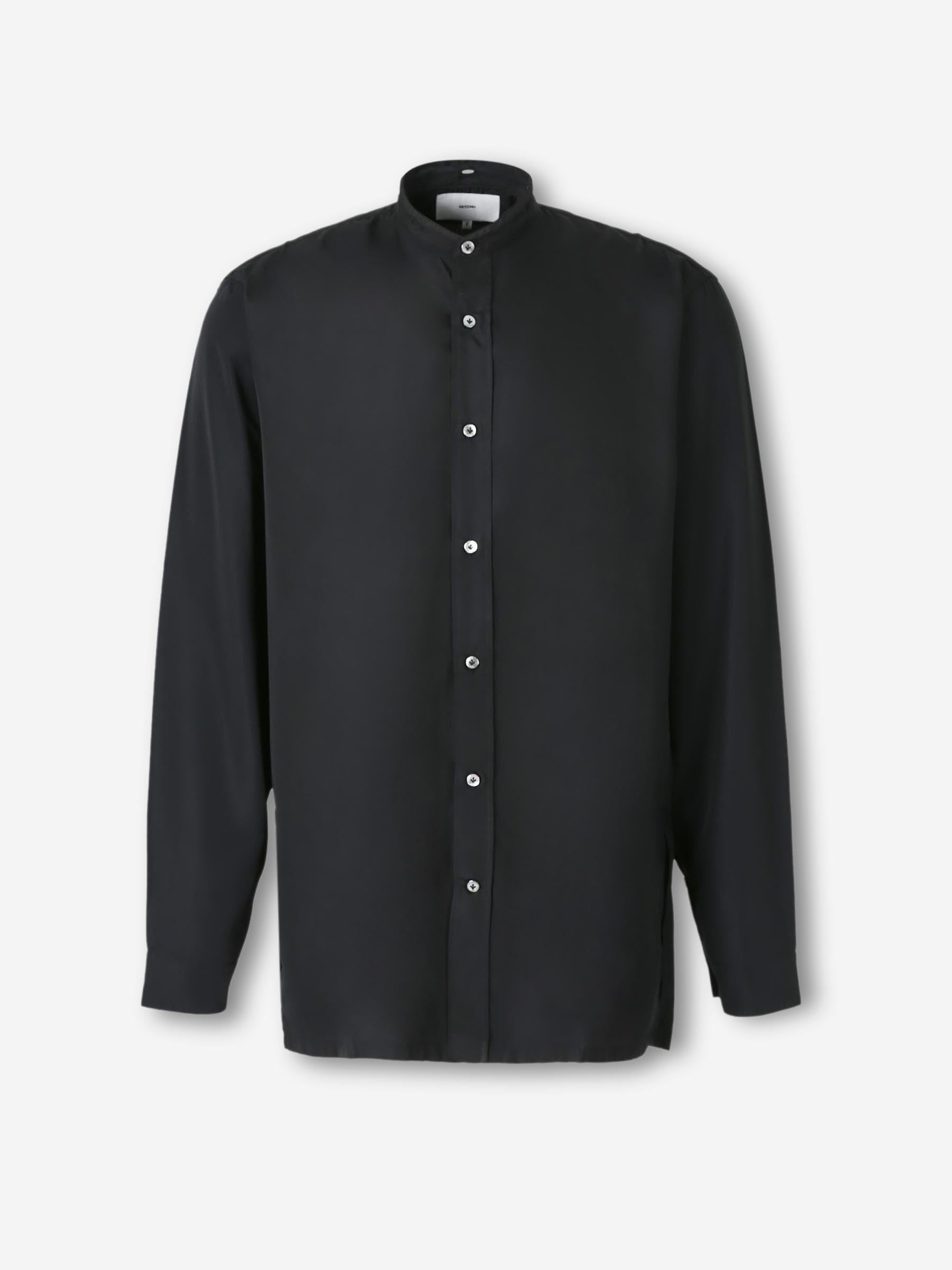Outlet online Setchu Hombre Camisa Origami color Negro sku 531-006594 01 - Foto 4