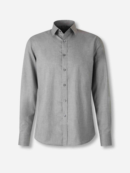 Outlet online Canali Hombre Camisa Casual Algodón color Gris sku 531-006607 01 - Foto 1