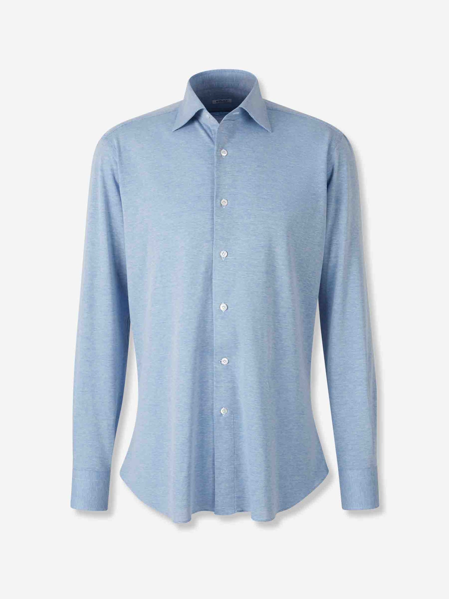 Outlet online Fray Hombre Camisa Gabriel Punto color Azul Celeste sku 531-006608 02 - Foto 1