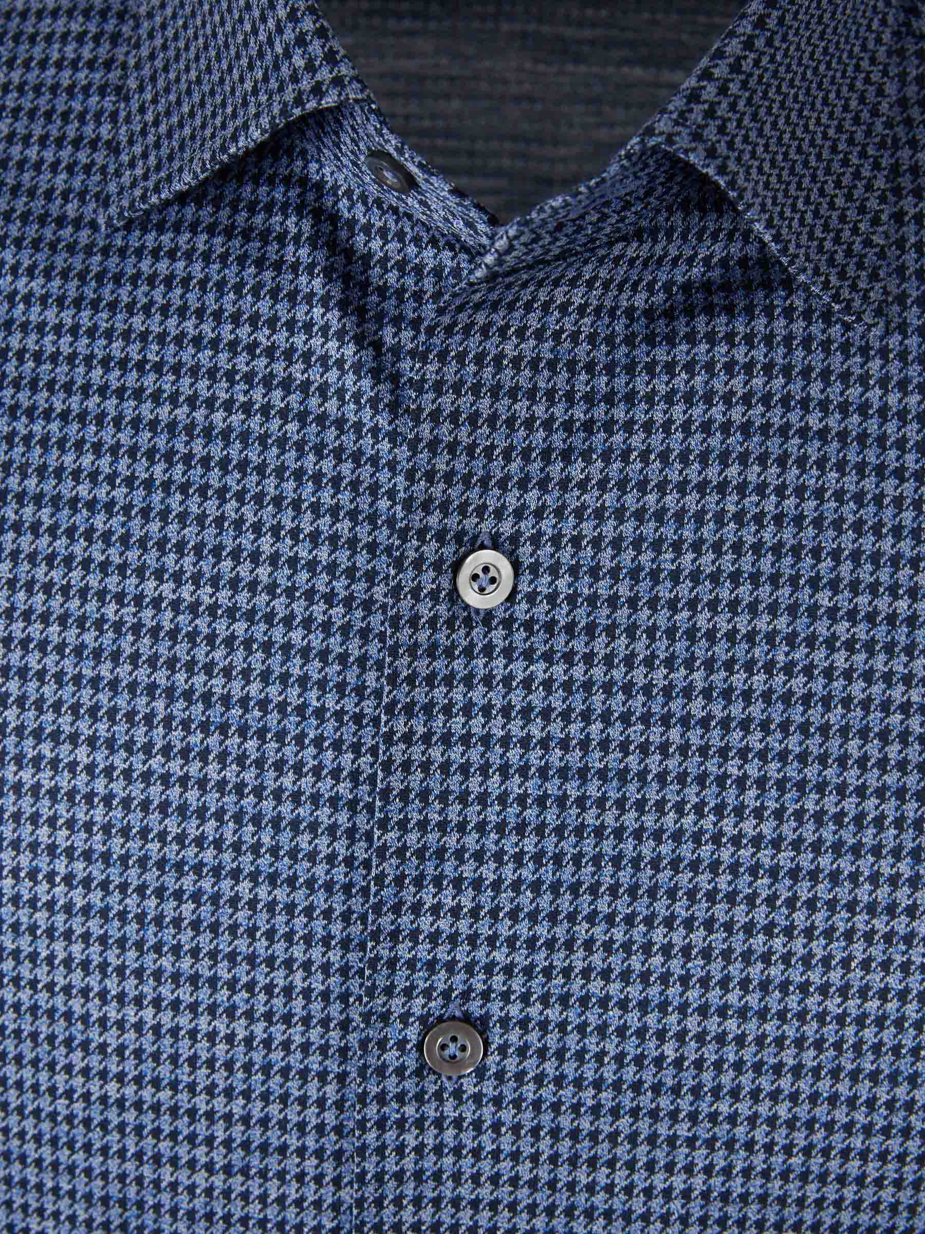 Outlet online Fray Hombre Camisa Gabriel Algodón color Azul Cobalto sku 531-006609 02 - Foto 3