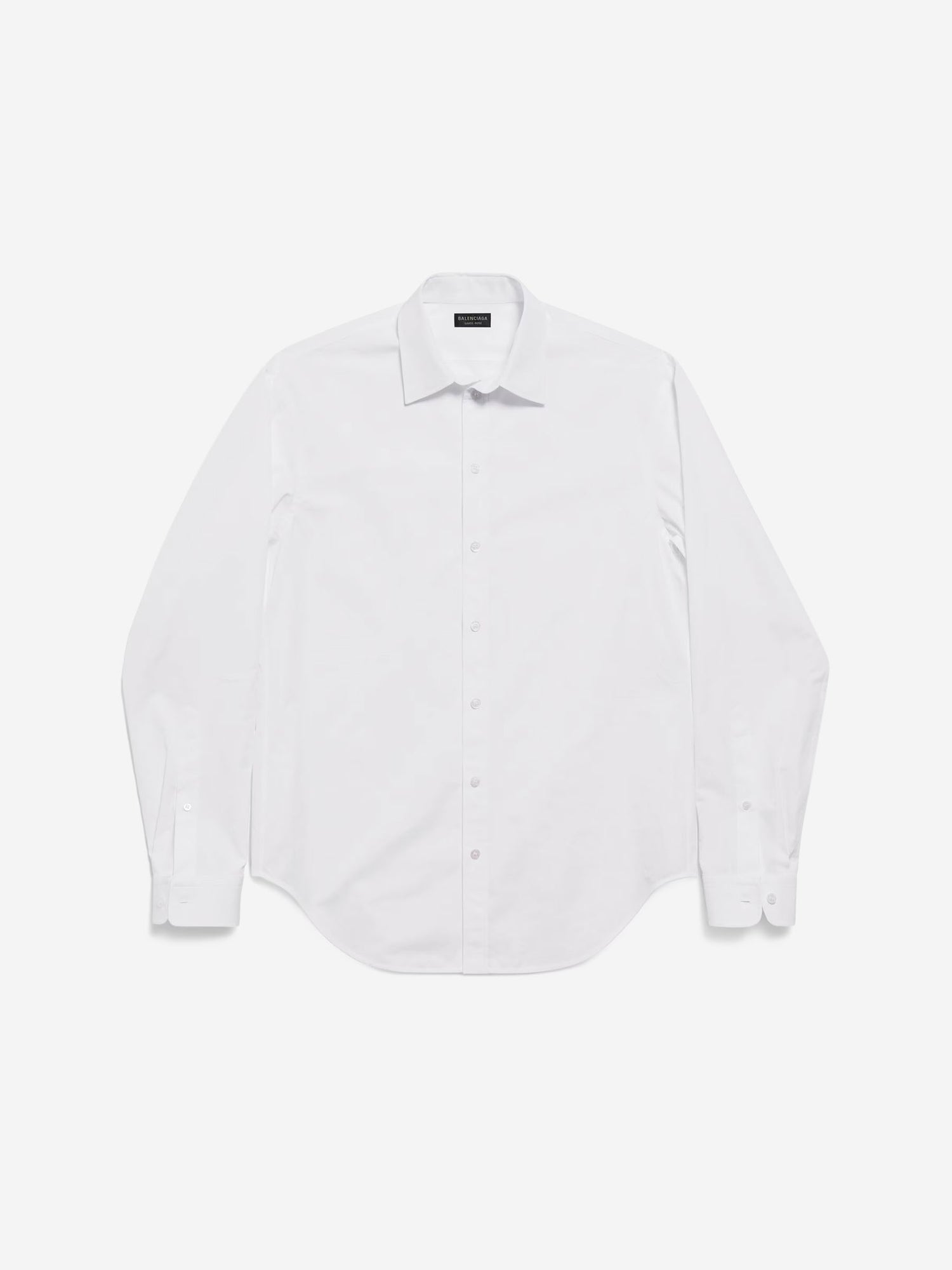 Outlet online Balenciaga Hombre Camisa Lisa Standard color Blanco sku 531-006613 01 - Foto 1