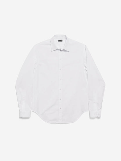 Outlet online Balenciaga Hombre Camisa Lisa Standard color Blanco sku 531-006613 01 - Foto 1