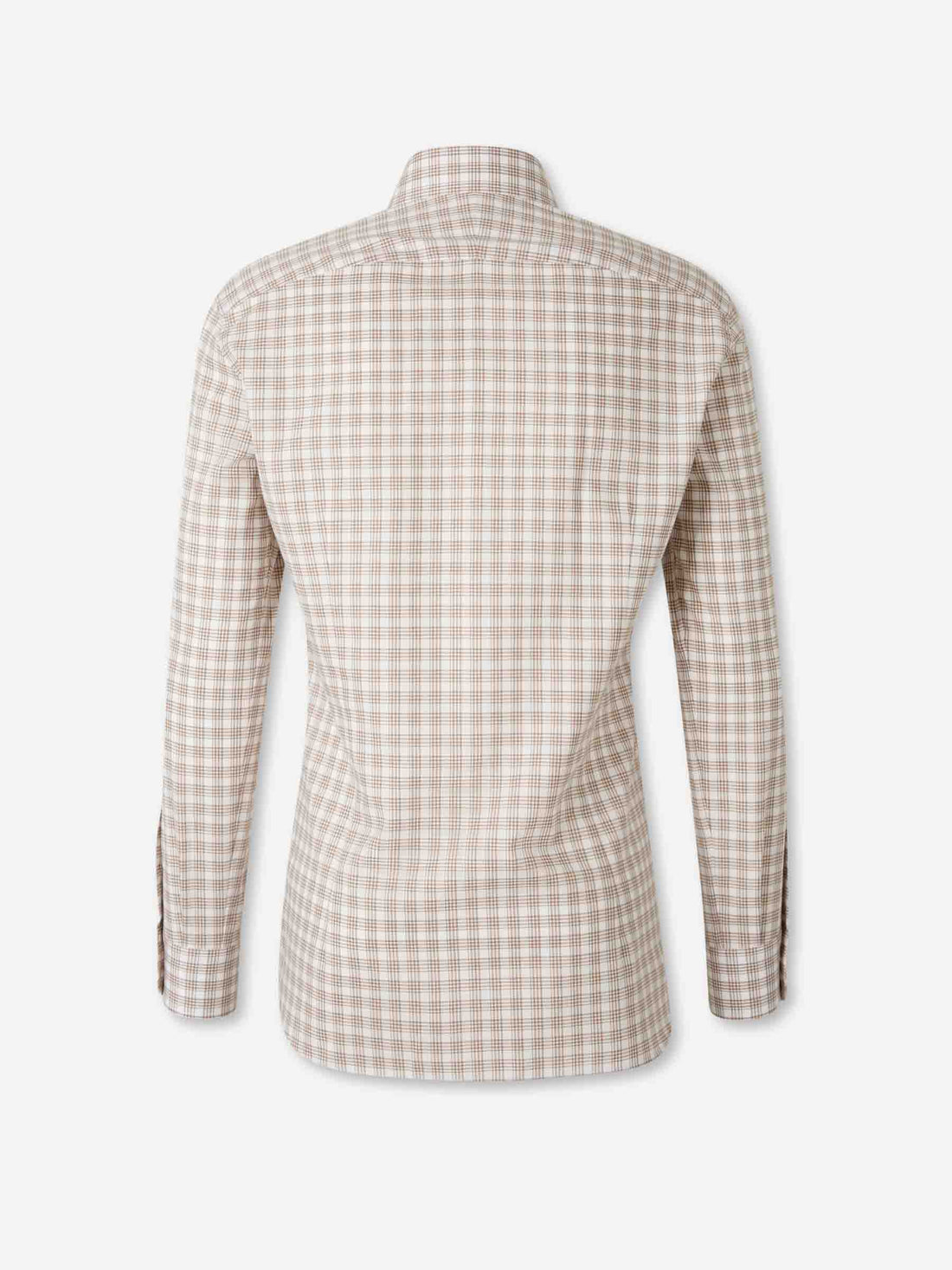 Outlet online Atelier Munro Hombre Camisa Cuadros color Marrón sku 531-006619 01 - Foto 2