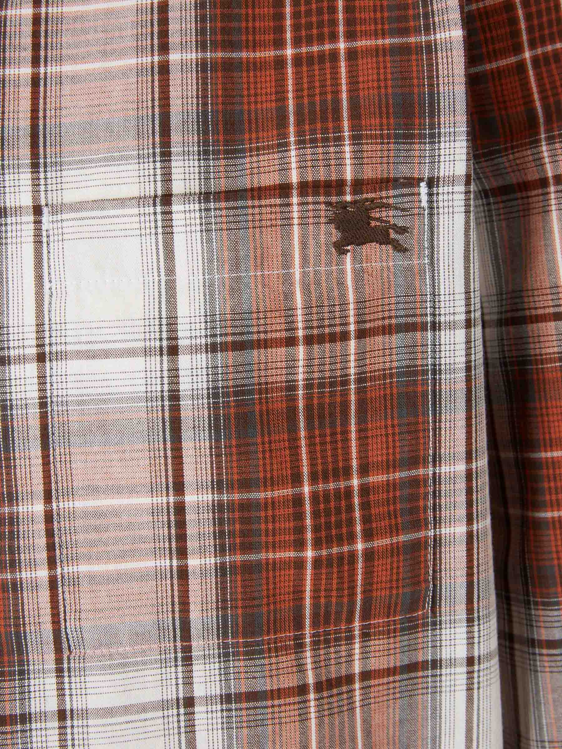 Outlet online Burberry Hombre Camisa Casual Cuadros color Multicolor sku 531-006621 01 - Foto 4