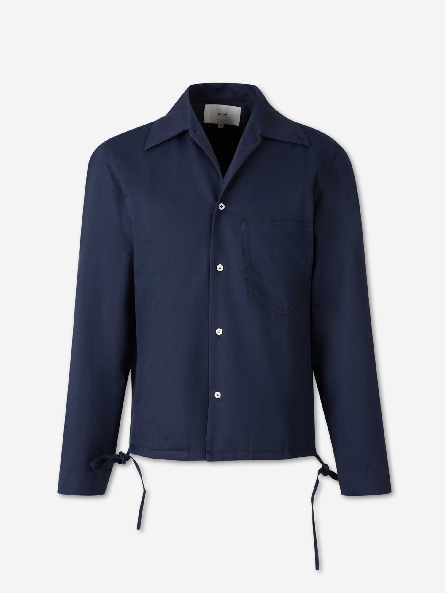 Setchu Hombre Barcelona Camisa Casual Lisa color Azul Marino sku 531-006626 01 - Foto 1