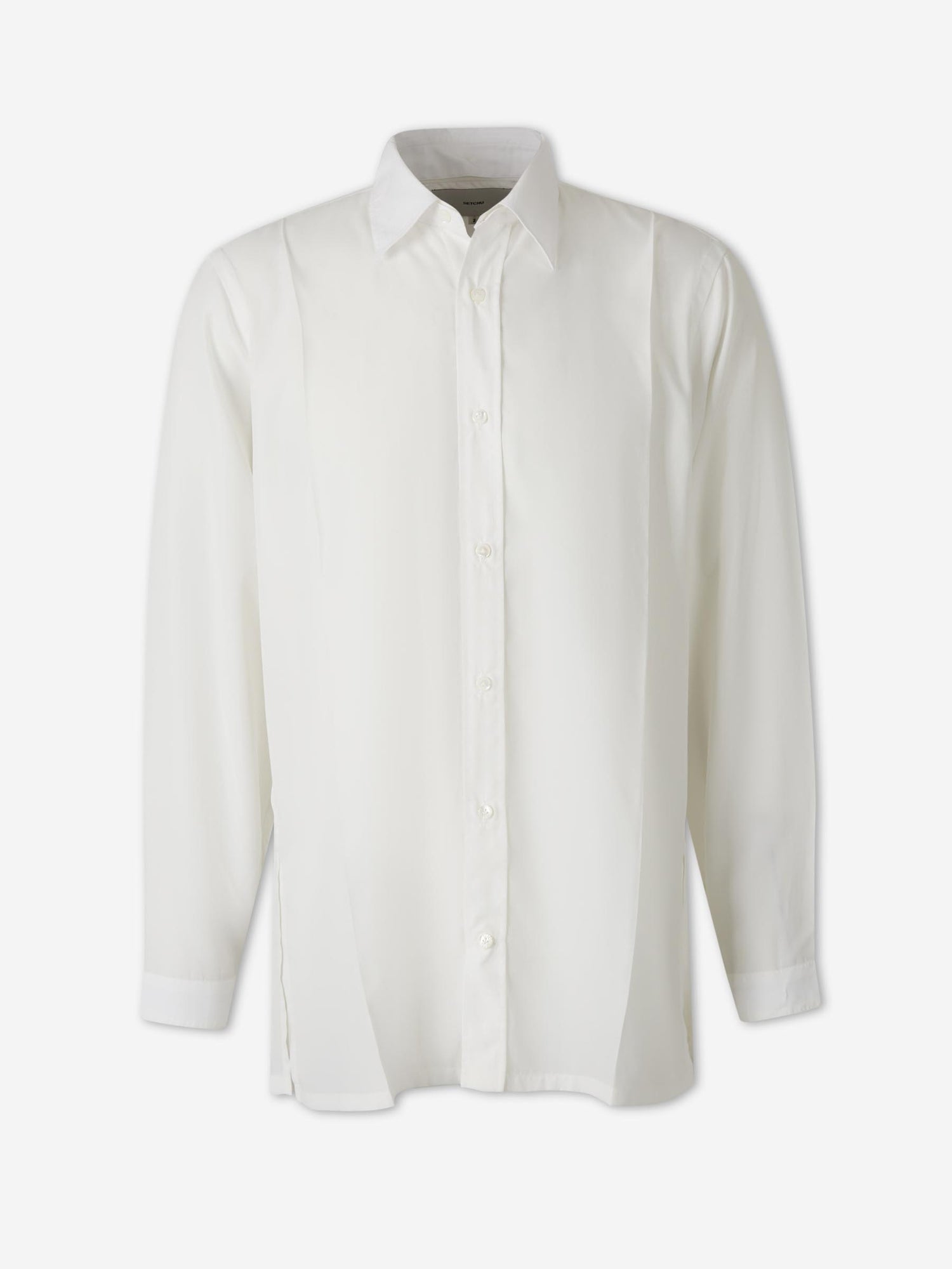 Setchu Hombre Barcelona Camisa Origami color Blanco sku 531-006627 01 - Foto 1