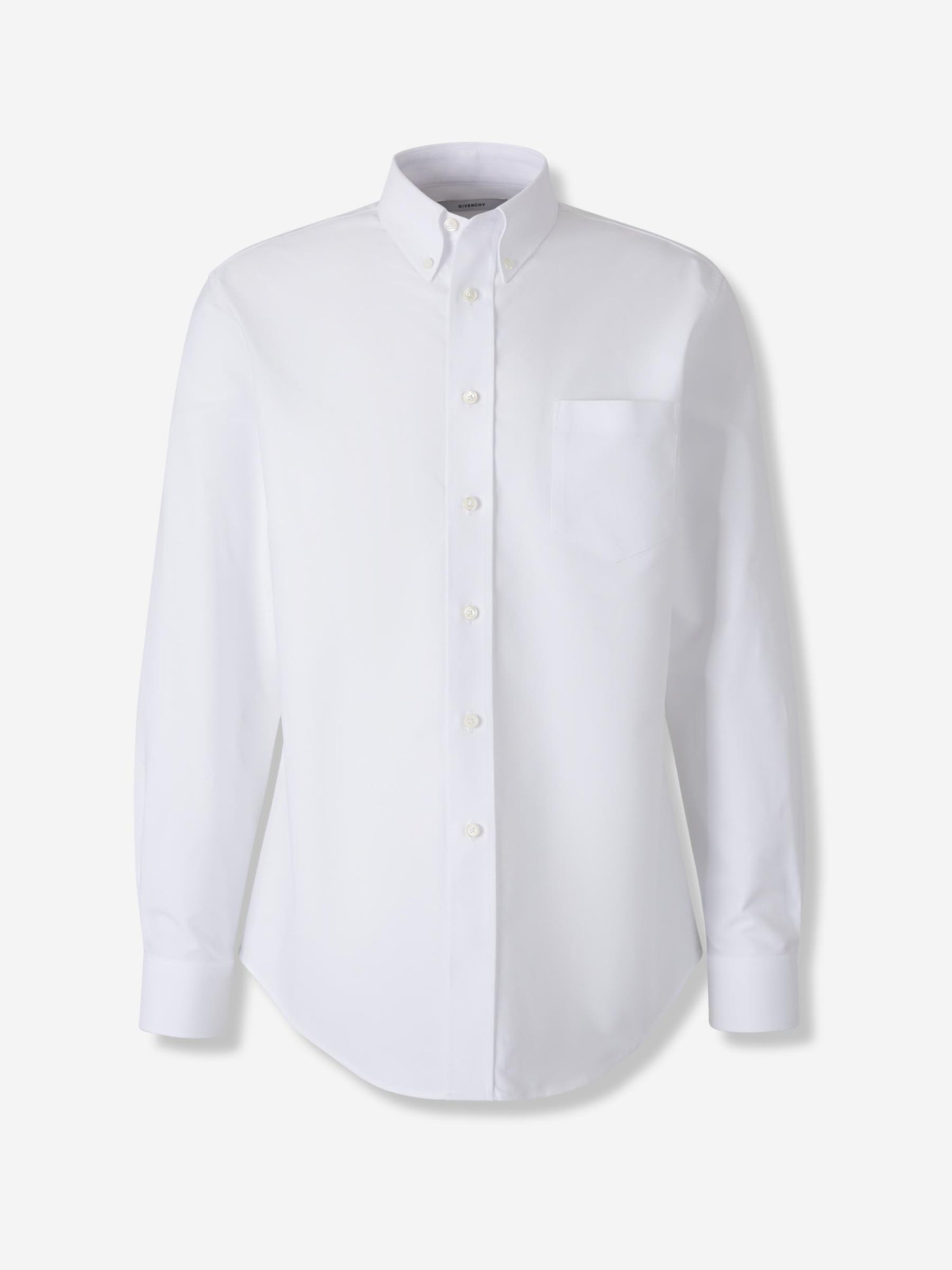 Outlet online Givenchy Hombre Camisa Lisa Algodón color Blanco sku 531-006628 01 - Foto 1