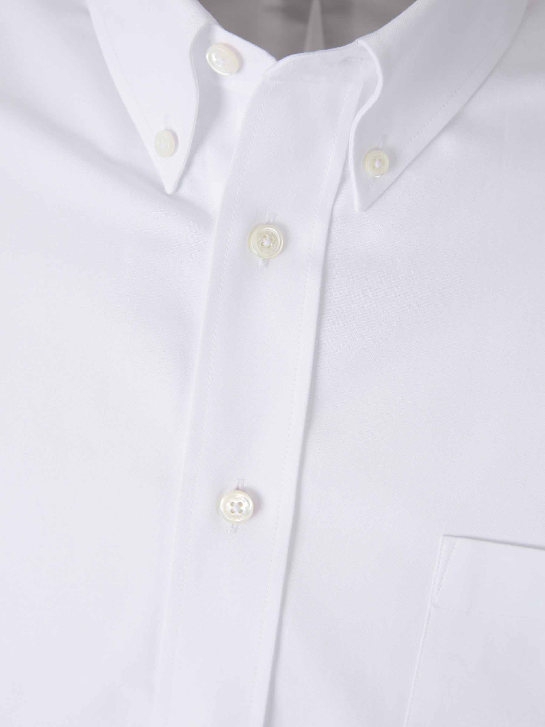 Outlet online Givenchy Hombre Camisa Lisa Algodón color Blanco sku 531-006628 01 - Foto 3