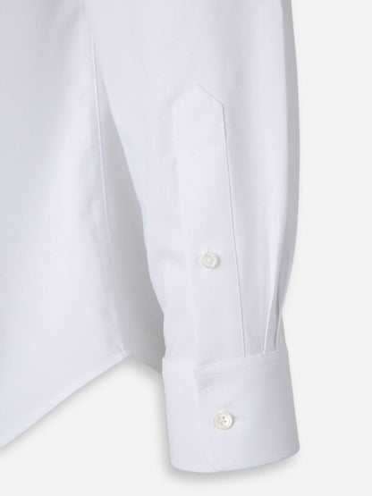 Outlet online Givenchy Hombre Camisa Lisa Algodón color Blanco sku 531-006628 01 - Foto 5