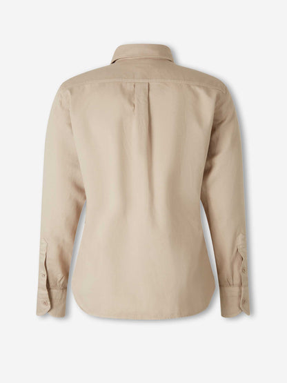 Outlet online Tom Ford Hombre Camisa Casual Lisa color Camel sku 531-006640 01 - Foto 2
