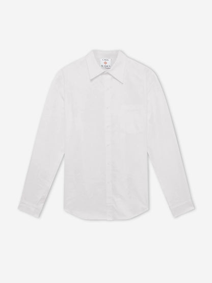 Casablanca Hombre Barcelona Camisa Monograma color Blanco sku 531-006646 01 - Foto 1
