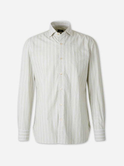 Luigi Borrelli Hombre Barcelona Camisa Motivo Rayas color Taupe sku 531-006658 01 - Foto 1
