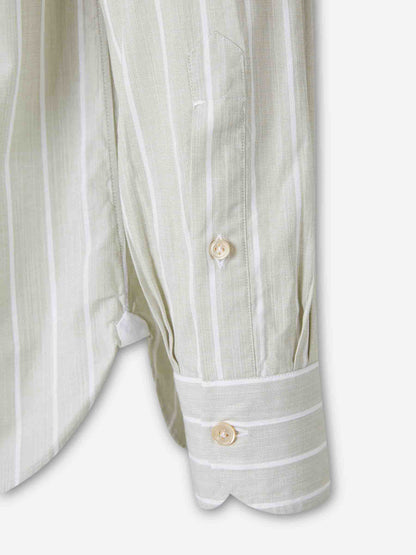 Luigi Borrelli Hombre Barcelona Camisa Motivo Rayas color Taupe sku 531-006658 01 - Foto 4