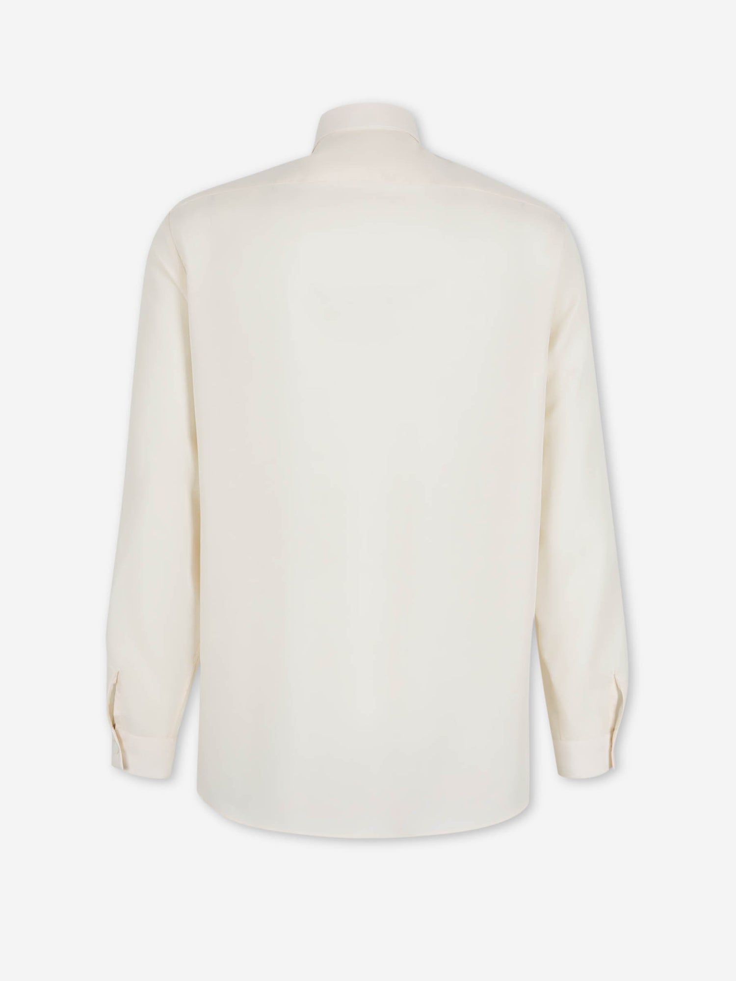 Lardini Hombre Barcelona Camisa Lisa Tencel color Crema sku 531-006676 01 - Foto 2