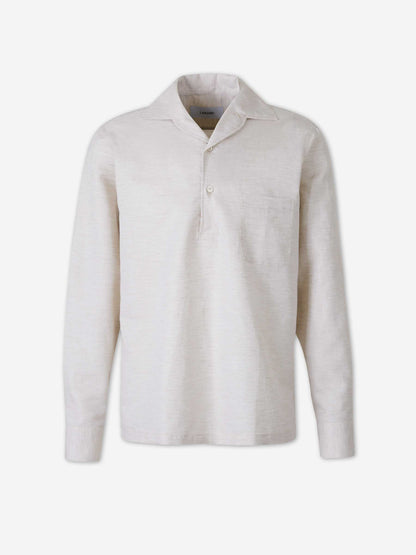 Lardini Hombre Barcelona Polo Liso Lino color Lino sku 531-006677 01 - Foto 1