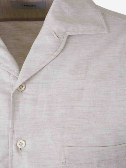 Lardini Hombre Barcelona Polo Liso Lino color Lino sku 531-006677 01 - Foto 3