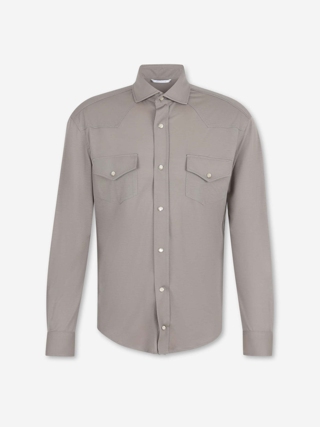 Marco Pescarolo Hombre Barcelona Camisa Ribot color Gris Claro sku 531-006678 01 - Foto 1