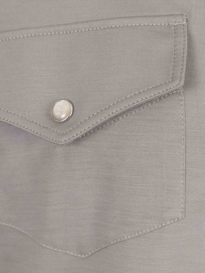 Marco Pescarolo Hombre Barcelona Camisa Ribot color Gris Claro sku 531-006678 01 - Foto 4
