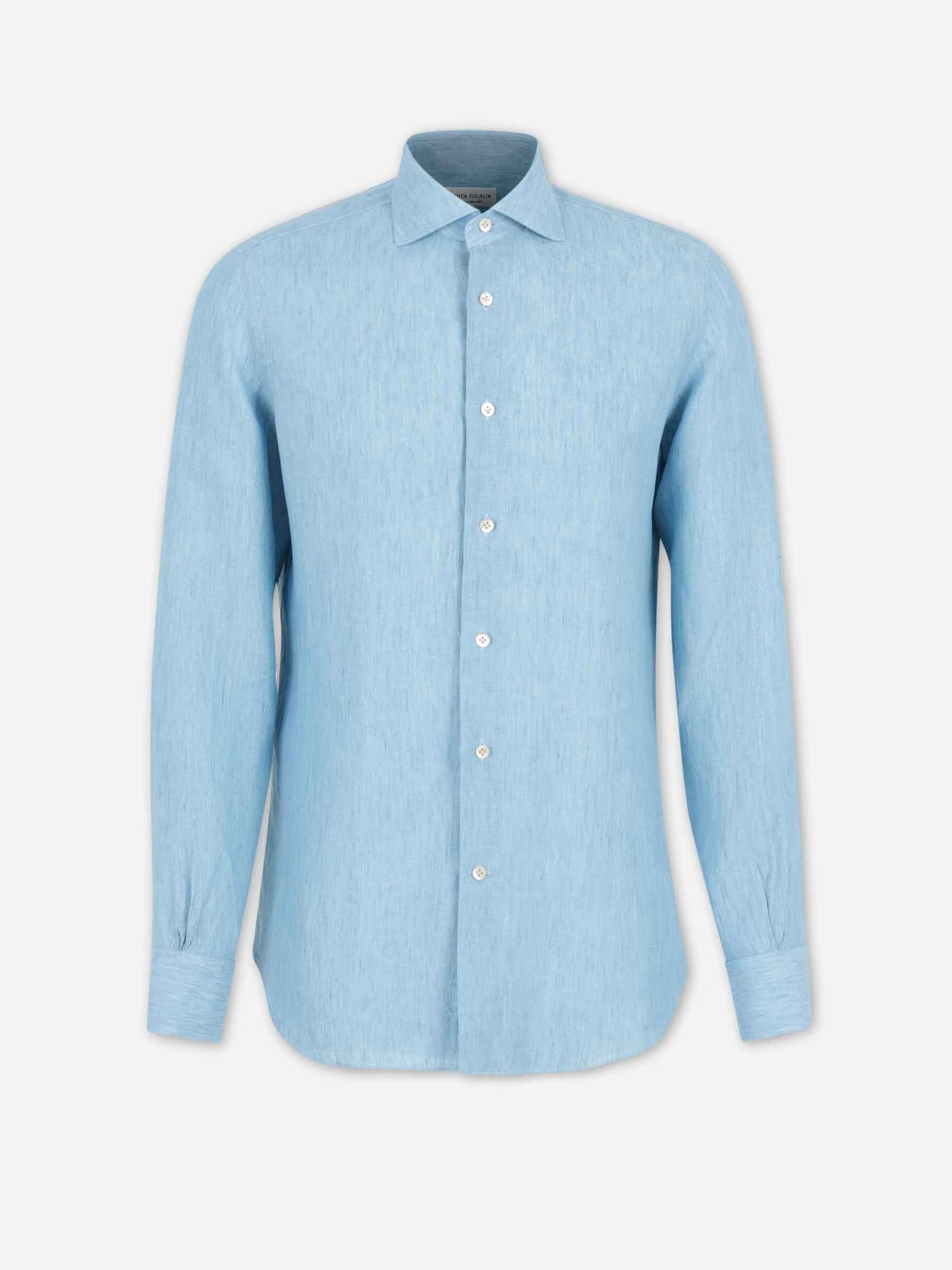 Santa Eulalia Hombre Barcelona Camisa Recta Lino color Azul sku 531-006695 01 - Foto 1