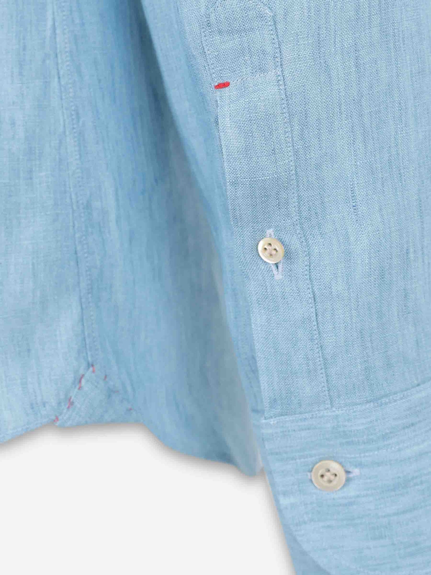 Santa Eulalia Hombre Barcelona Camisa Recta Lino color Azul sku 531-006695 01 - Foto 4
