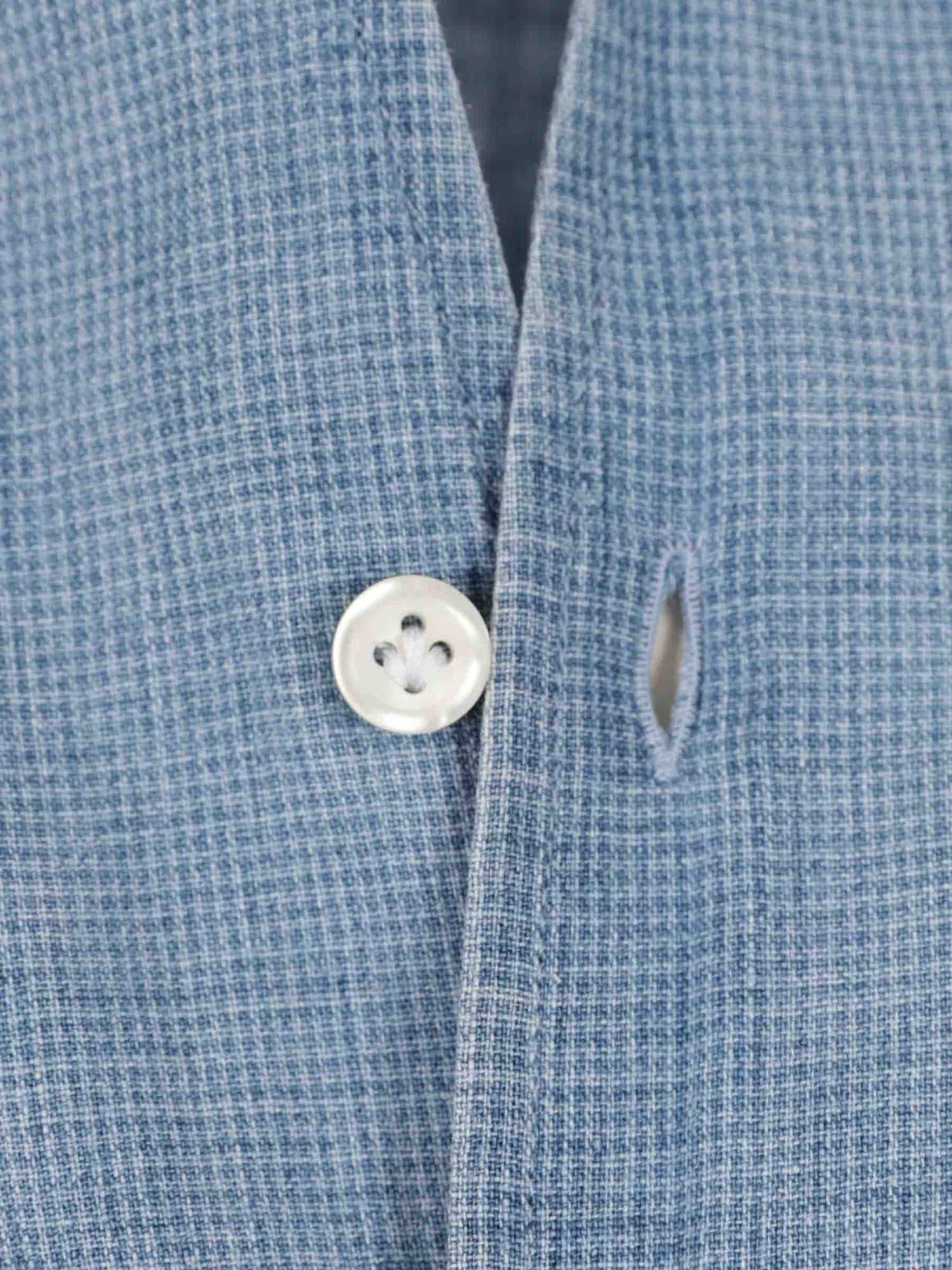 Santa Eulalia Hombre Barcelona Camisa Cuello Mao color Azul sku 531-006700 01 - Foto 4