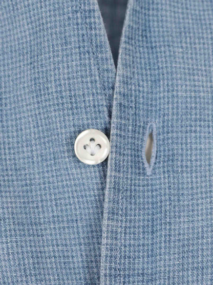 Santa Eulalia Hombre Barcelona Camisa Cuello Mao color Azul sku 531-006700 01 - Foto 4