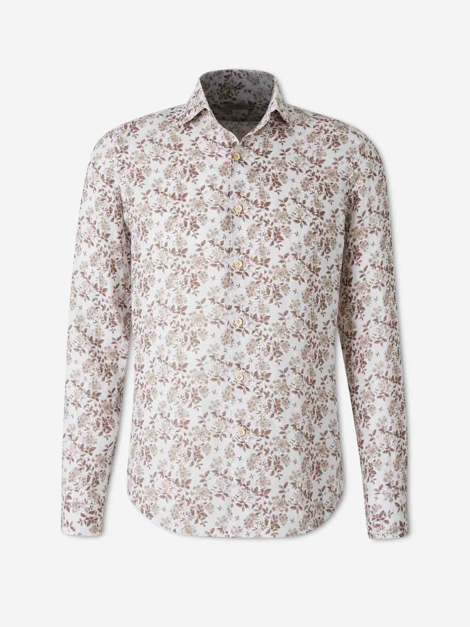 Santa Eulalia Hombre Barcelona Camisa Lino color Marrón sku 531-006704 01 - Foto 1