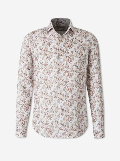 Santa Eulalia Hombre Barcelona Camisa Lino color Marrón sku 531-006704 01 - Foto 1