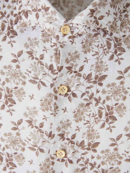 Santa Eulalia Hombre Barcelona Camisa Lino color Marrón sku 531-006704 01 - Foto 3