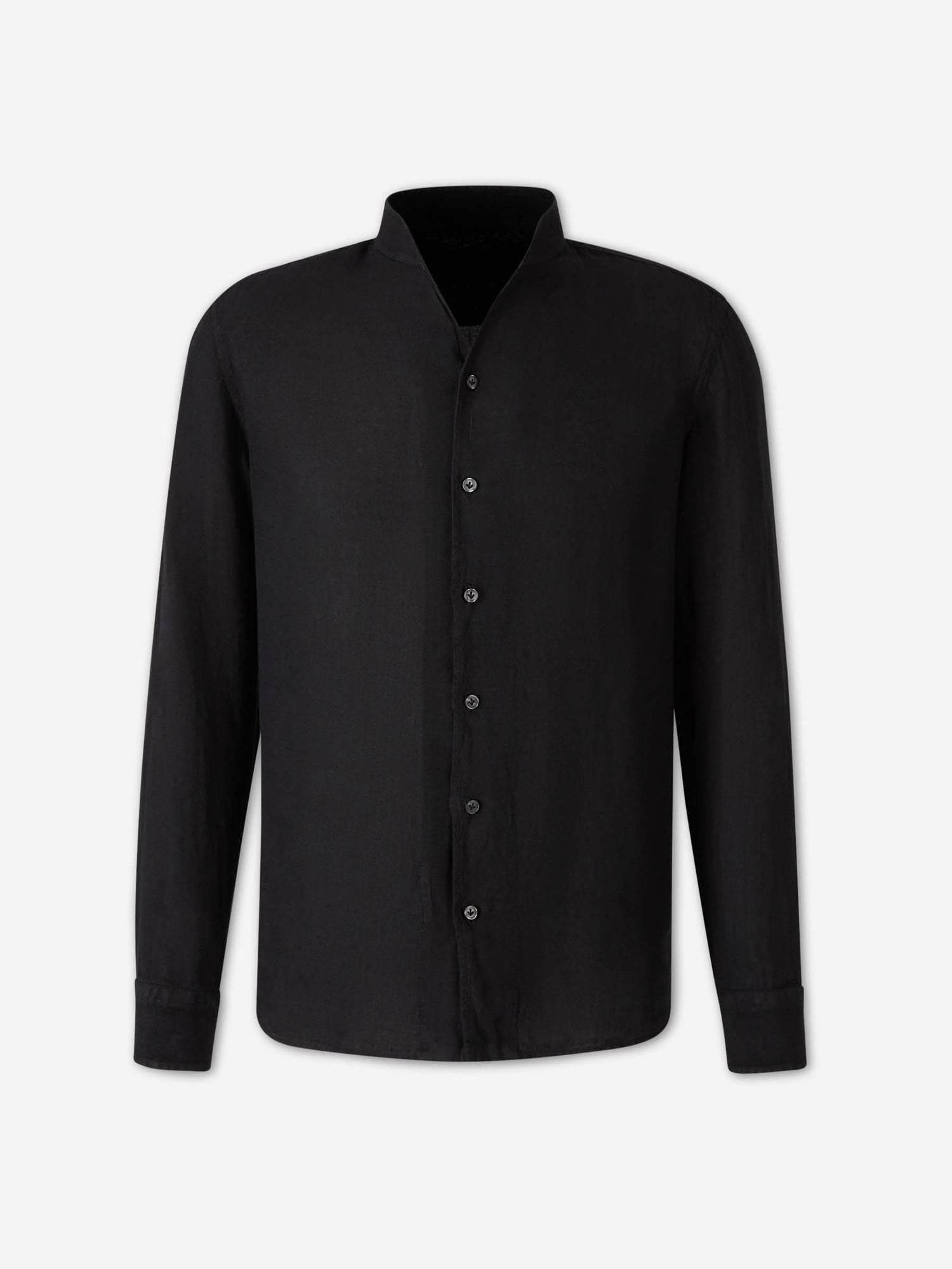 Santa Eulalia Hombre Barcelona Camisa Lisa Casual color Negro sku 531-006705 03 - Foto 1