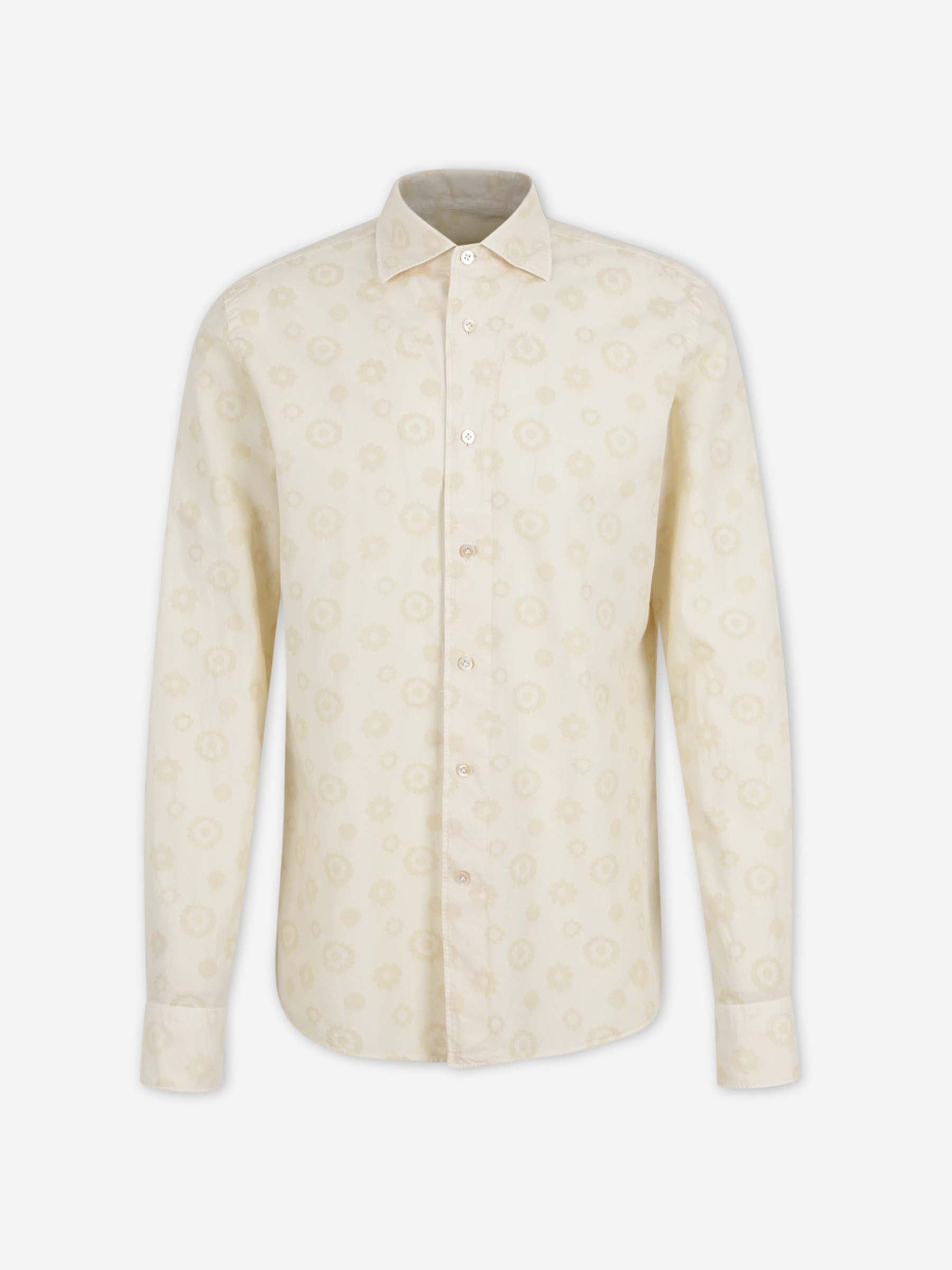 Outlet online Vincenzo di Ruggiero Hombre Camisa Manga Larga color Amarillo Claro sku 531-006708 03 - Foto 1
